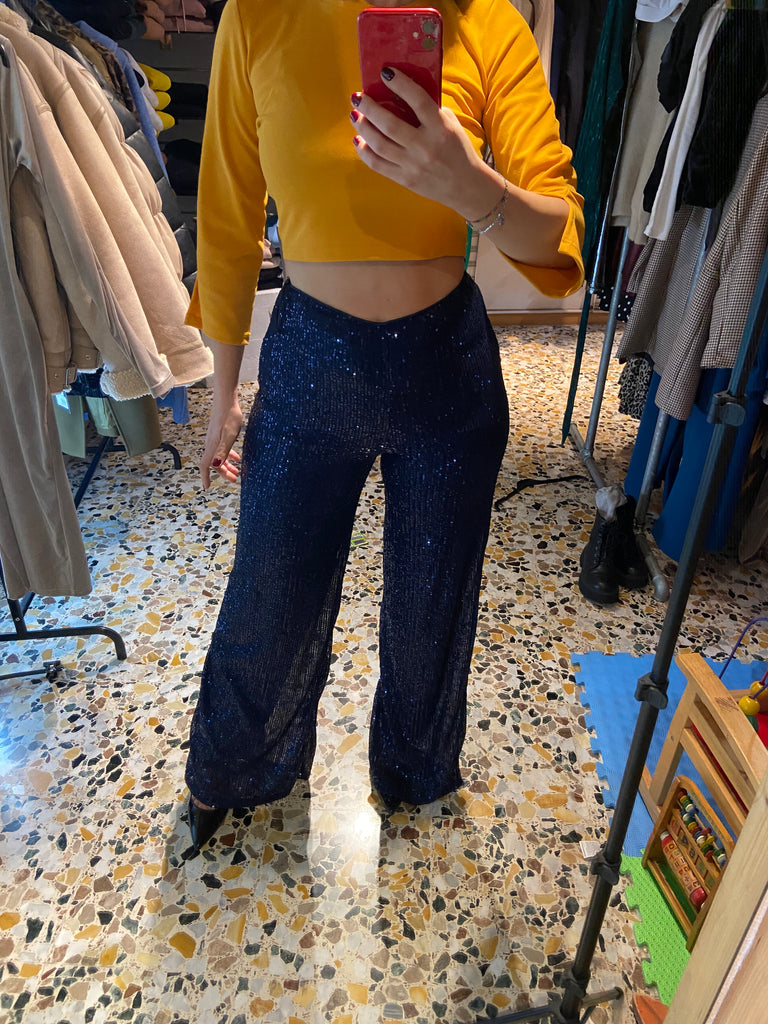 Benissimo Pantalone Pailletes