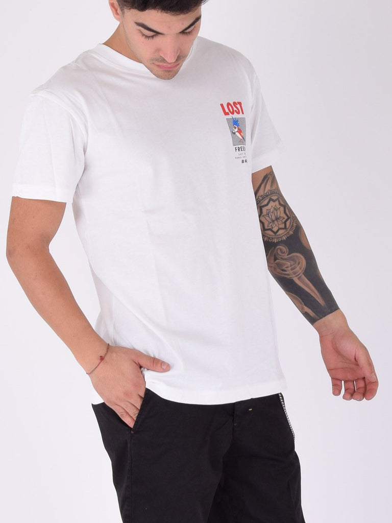 Berna T-shirt stampa pappagallo