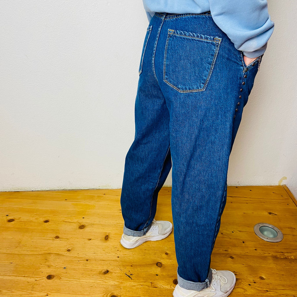 Jeans Carrot Piences Berna