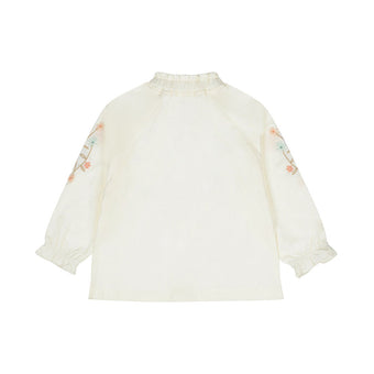 Dirkje Camicia Neonata Con ricami