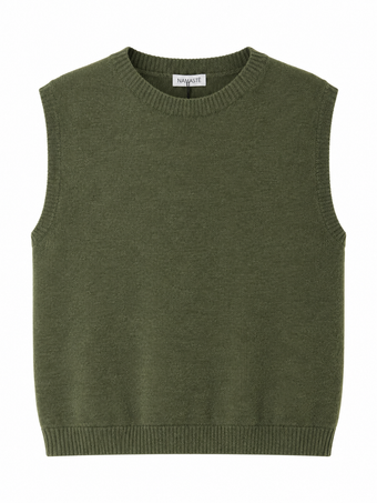Gilet Donna Namasté in Maglia Girocollo – Taglia Unica 
