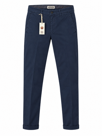Pantaloni Capri fit Slim Uomo Desert Crew – Blu Navy e Beige – 46-54