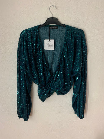Benissimo Blusa Paillettes