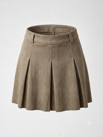 Namastè Donna – minigonna Effetto camoscio