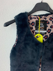 Lemon Beret Gilet Peluche Ragazza