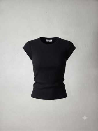 Namasté T-shirt donna taglia unica bianca o nera – mezza manica