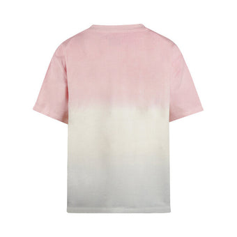 NoWayMonday T-shirt ragazza 8-14 anni rosa sfumata con stampa New York