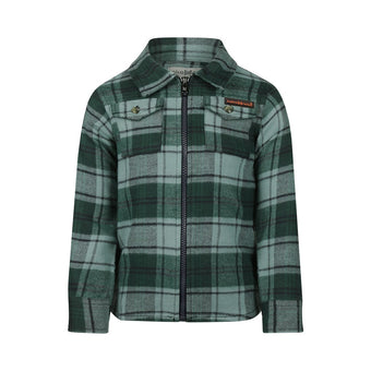 Giacca Camicia Bambino Koko Noko Verde a Quadri – 3-10 Anni