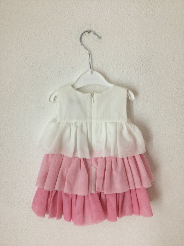 Mayoral Vestito volant tulle Neonata