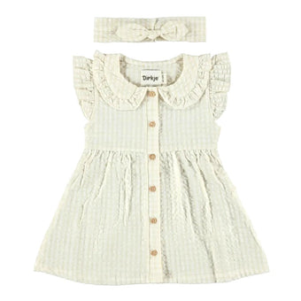 Dirkje Vestito Neonata con fascia