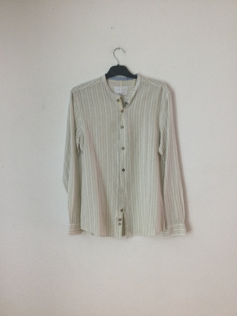 Camicia coreana a righe – LavorINcorso - Main Image