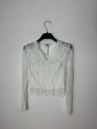 Namaste Maglia Crop in Pizzo