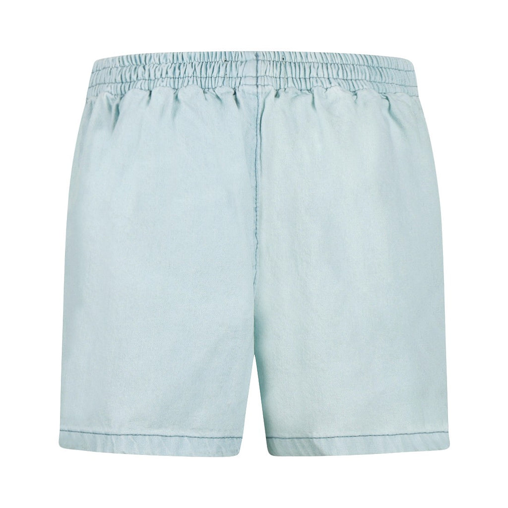 Shorts Celeste Bambina NoWayMonday – Pantaloncini Estivi Ragazza 8-14 Anni