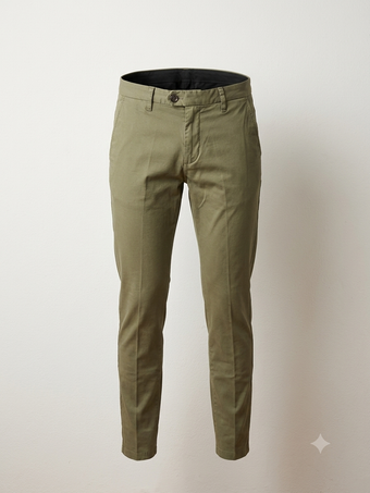 Desert Crew Pantaloni Uomo Nuovi Slim Fit Casual Eleganti