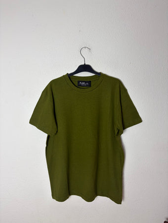 LAVOR[IN]CORSO Maglia Uomo Girocollo in Lino e Cotone 