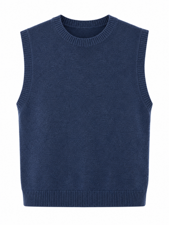 Gilet Donna Namasté in Maglia Girocollo – Taglia Unica 