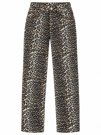 Jeans Donna Namasté Leopardati a Gamba Larga – Taglie XS-XL