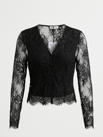 Namaste Maglia Crop in Pizzo