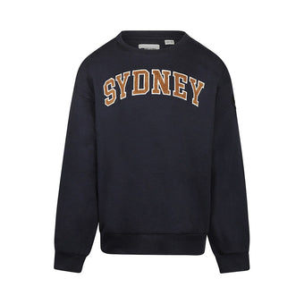 Felpa Ragazzo No Way Monday Blu Navy Sydney – 8-14 Anni