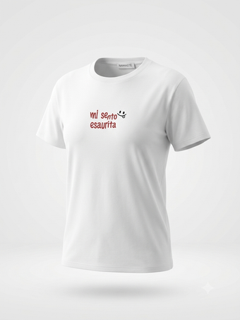 Namaste T-Shirt Ricamata