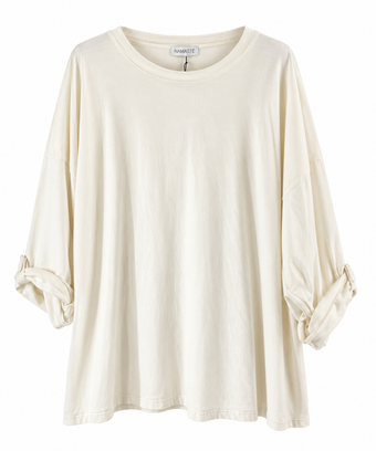 Maglia Donna Namasté Oversize Girocollo – Taglia Unica