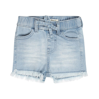 Dirkje Shorts di Jeans Bambina con Frange (6 Mesi - 2 Anni) 