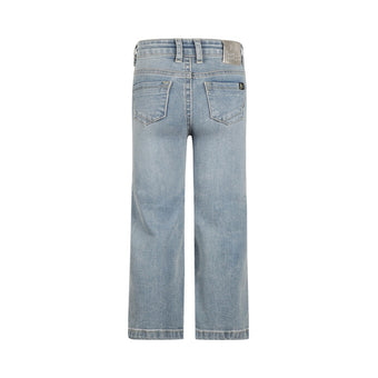 Jeans Wide Leg Bambina Koko Noko Azzurro Chiaro – 3-10 Anni