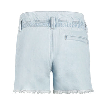 Shorts Jeans Bambina Koko Noko Denim Chiaro con Fondo Sfrangiato