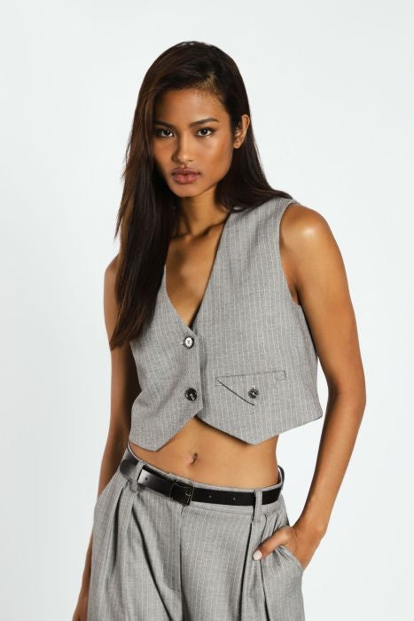 Imperial Gilet Cropped