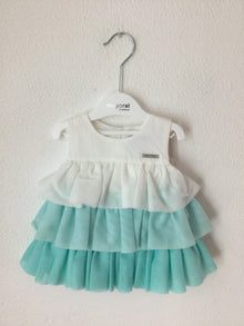 Mayoral Vestito volant tulle Neonata