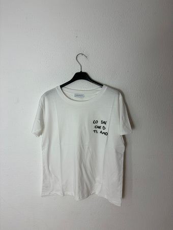 Namaste T-Shirt Ricamata