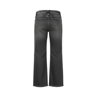 Jeans Ragazza No Way Monday Grigio Scuro Wide Leg – 8-14 Anni