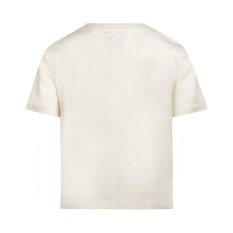 T-shirt Bambina Koko Noko con Scritta Mezza Manica 3-7 Anni