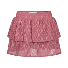 Gonna Bambina Koko Noko Rosa con Balze e Fantasia 3-7 Anni
