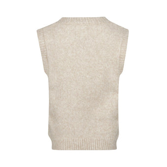 Gilet Bambina Koko Noko Panna a Trecce – 3-10 Anni