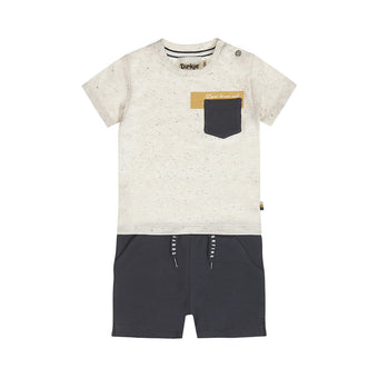Completo Estivo Neonato T-shirt e Shorts Dirkje 