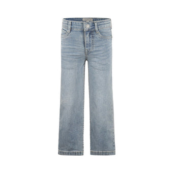 Jeans Wide Leg Bambina Koko Noko Azzurro Chiaro – 3-10 Anni