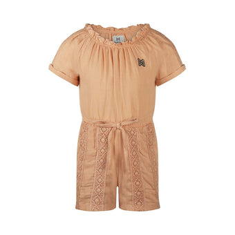 Koko Noko Tutina Corta Bambina in Lino Pesca (3-7 Anni) 