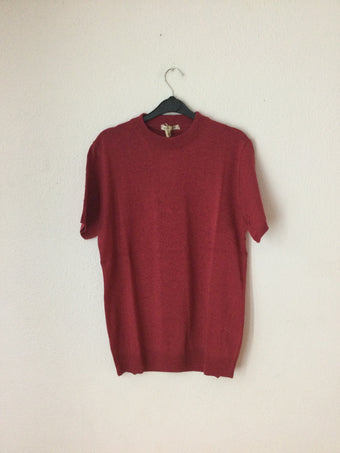 Maglia in Filo a Maniche Corte Desert Crew 
