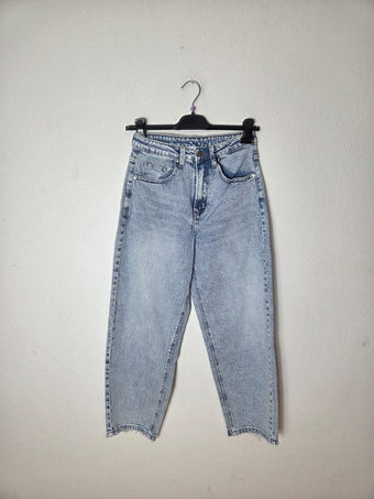 Namasté Jeans Donna a Vita Alta Lavaggio Chiaro (S-XL) 