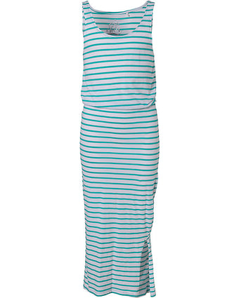 Lemon Beret Vestito a righe longuette