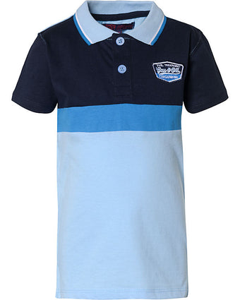 Lemon Beret Polo con logo Bambino