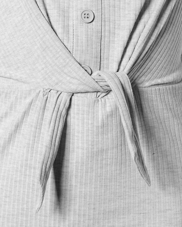 Lemon Beret Vestito a righe in rilievo