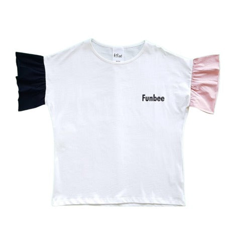 Funbee Maglia Maniche arricciate
