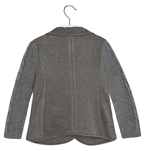 Mayoral Giacca Punto Maglia Scozzese con Fiocco