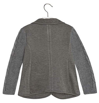 Mayoral Giacca Punto Maglia Scozzese con Fiocco