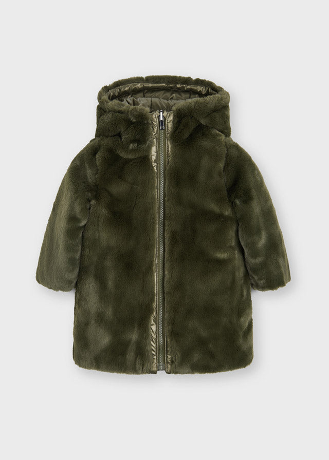 Mayoral Giaccone reversibile pellicciotto