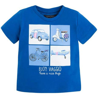 Mayoral Maglietta m/c Serigrafica Motore Neonato