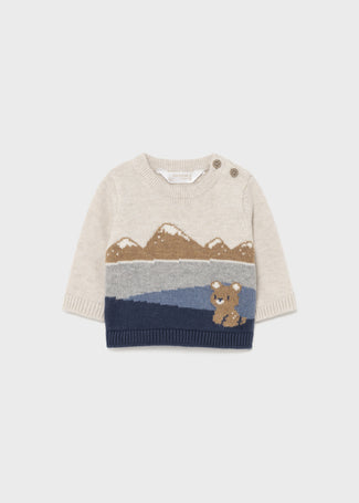 Mayoral Maglione stampato neonato
