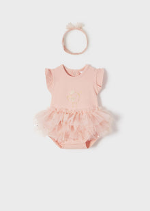 Mayoral Body tutu e fascia neonata